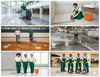 İCB Grup Zemin Bakım Temizliği